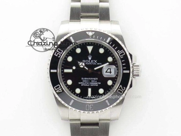 41mm Ceramic Steel Black 1:1 Edition Best A3235 904L LN VVSF 126610 Submariner 0228